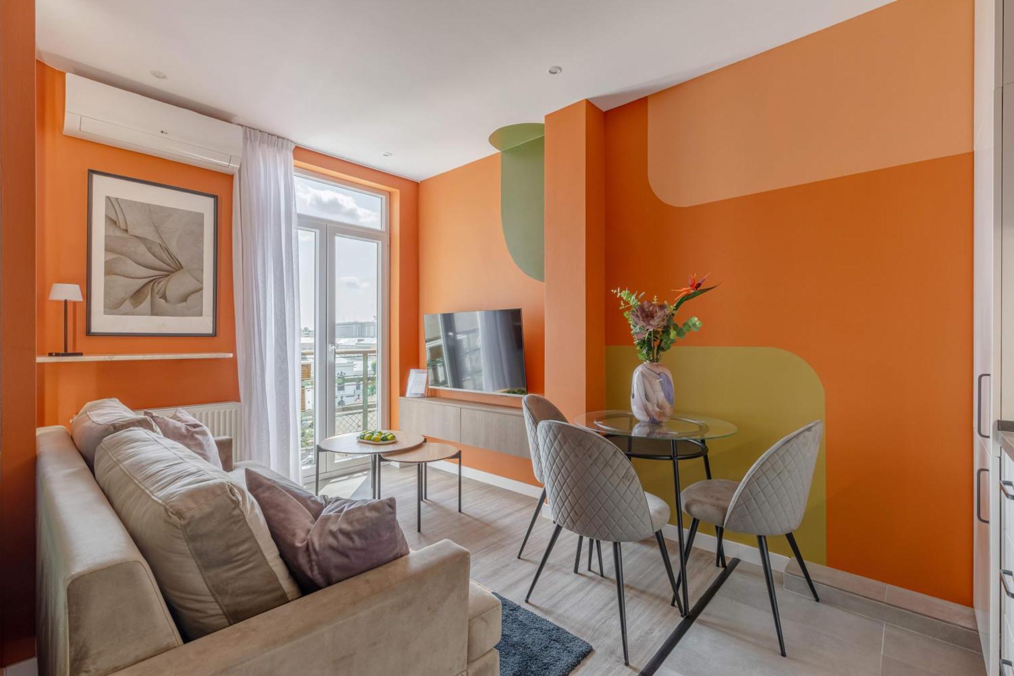 Апартаменты Playful & Bright 1Br Near The Faculty Of Law Бухарест Экстерьер фото