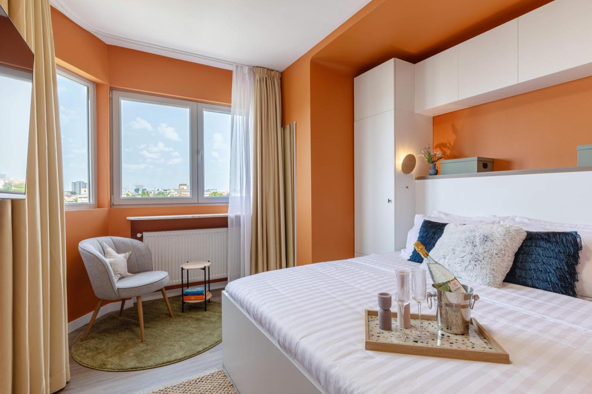 Апартаменты Playful & Bright 1Br Near The Faculty Of Law Бухарест Экстерьер фото